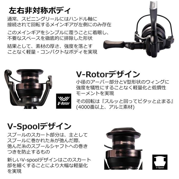 Abu Garcia Beast SP 4000 Spinning Black