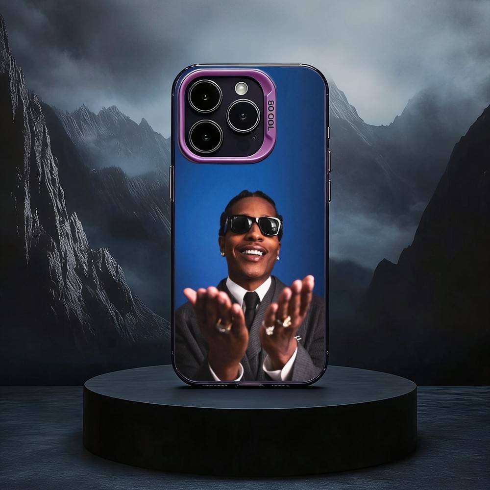 

P-Papper A-ASAP Rocky Black Candy silver phone case Phone Case For iPhone17,16,15,14,13,12,11 Plus,Pro Max iPhone14ProMax