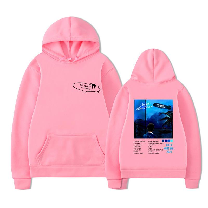 Natana Cano Nata Montana Sweatshirts for Men and Women Sweatshirt Print Unisex Hip Hop Style Autumn Winter Tops Clothes