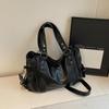 Soft Shoulder Bags High Quality Solid Colors Bags for Women Fashion Zipper Pu Women's Large Capacity Handbags
