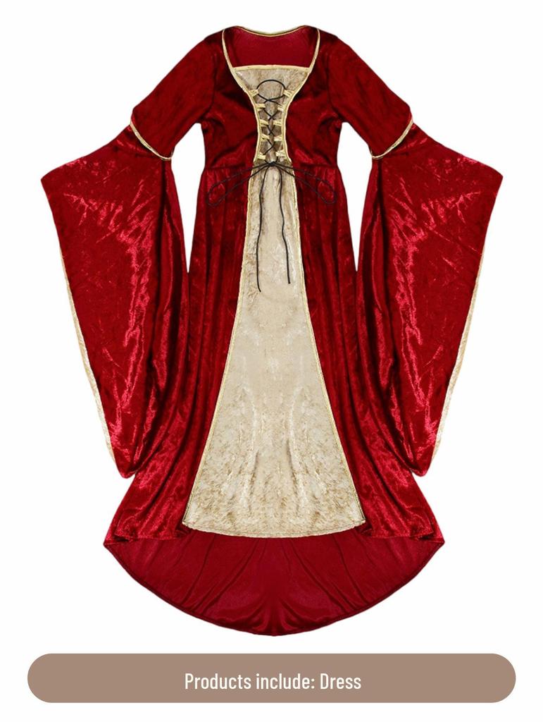Children's Medieval Cosplay Costume for Halloween and Carnival