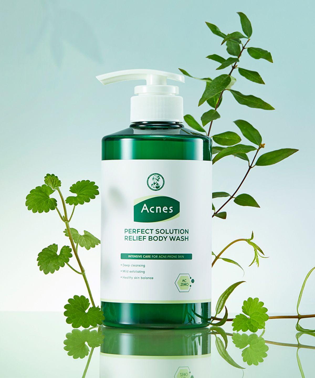 [Exfoliation/Moisturizing] Perfect Solution Relief Body Wash 500ml (Citrus Woody Scent)