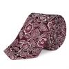 Haines and Bonner Mens Floral Silk Twill Formal Tie