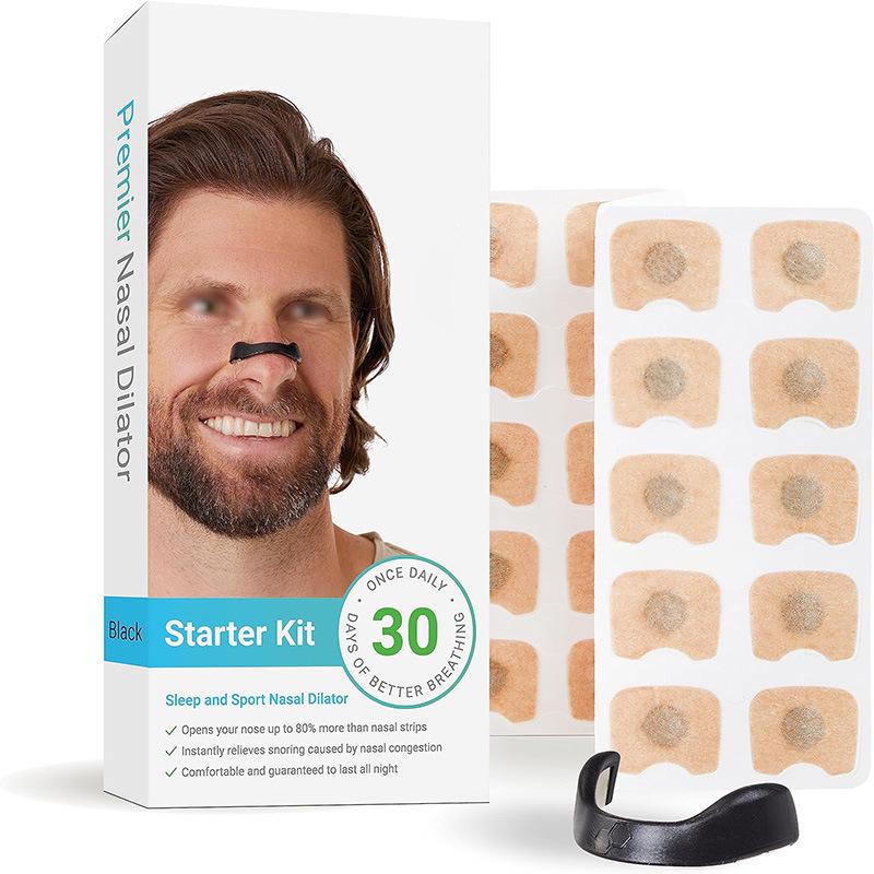 Magnetic Nasal Strips: Enhance Breathing, Relieve Congestion, Reduce Snoring with Magnetic Pads