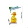 Duck Figurine for Garden Decor, Resin Animal Statue Outdoor