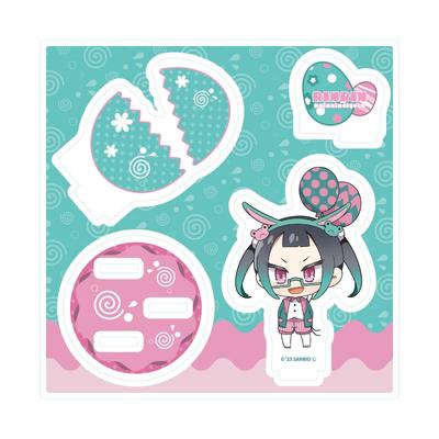 Maimaimaigoen 63 Linlin Character Acrylic Stand Plate [Mini Illustration]