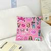 Hot Singer E-Emilia Mernes Music Sofa Living Room Bedroom Headboard Backrest Cushion Square Cushion Nap Time Pillow Case