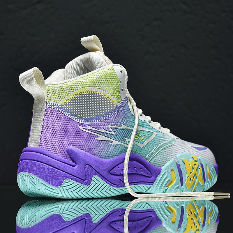 Mandarin Ducks Basketball Shoes for Kids and Teens Ages 6-15, Suitable for Cement Courts