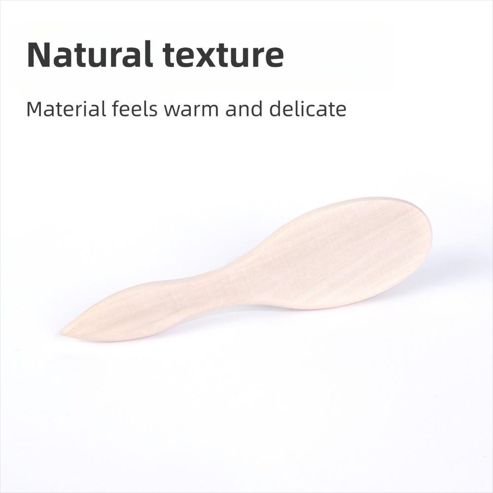 Wooden Handle Anti Static Steel Comb Detangling Hair Extensions Wig Brush  Household