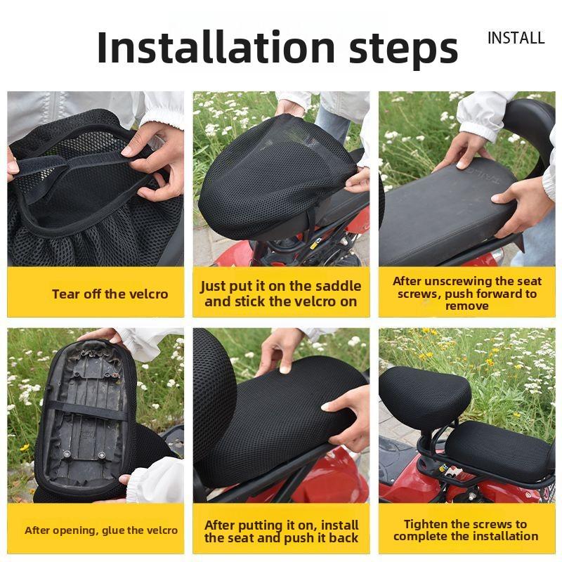 Electric vehicle and bicycle waterproof seat cover - universal seat cover for all seasons with heat insulation function