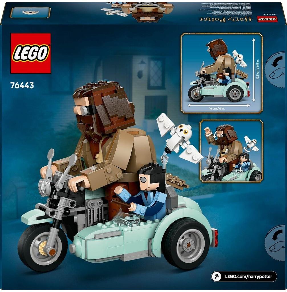 LEGO Harry Potter Constructor – Hagrid and Harry's Motorbike Ride Figure (76443)