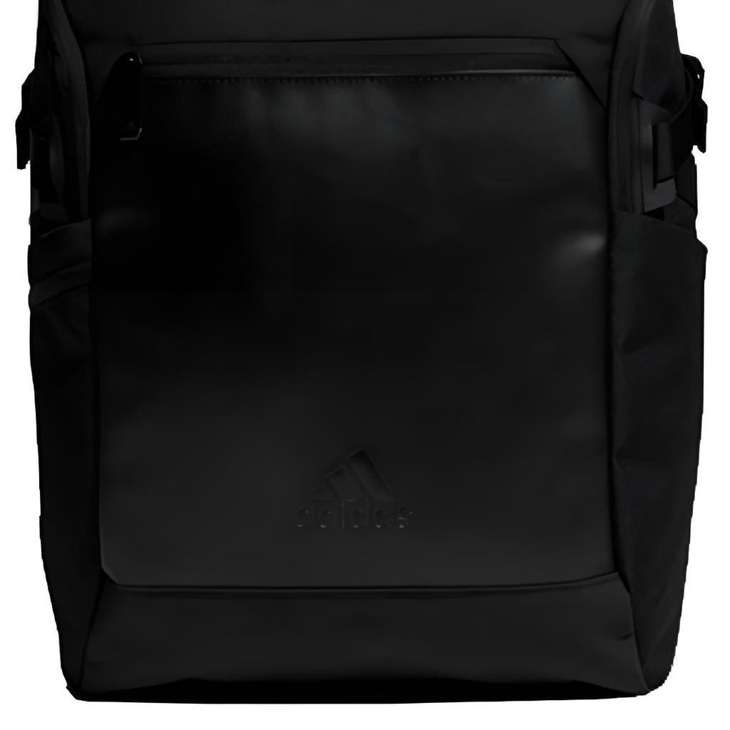 Adidas Leather With Polyester Backpack Regular Unisex Black H31350