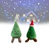 Tree Christmas Keychain Cute Decorative Plush Toy Pendant Doll Gift Decoration