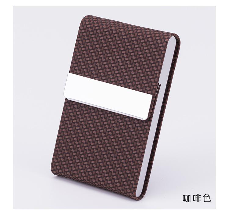 Business Fashionable Cigarette Box Portable 7 pack Leather flip up Smoking Holder Cigarette case Women Men Birthday gift