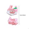 2 Pieces Doll Vest And Shorts Set for Creative Dress Up - DIY Accessories Dolls