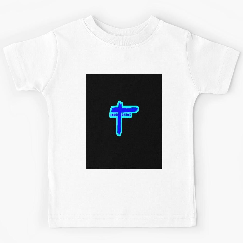 musical clasic Indochine rock band logo|Perfect Gift Kids T-Shirt 150