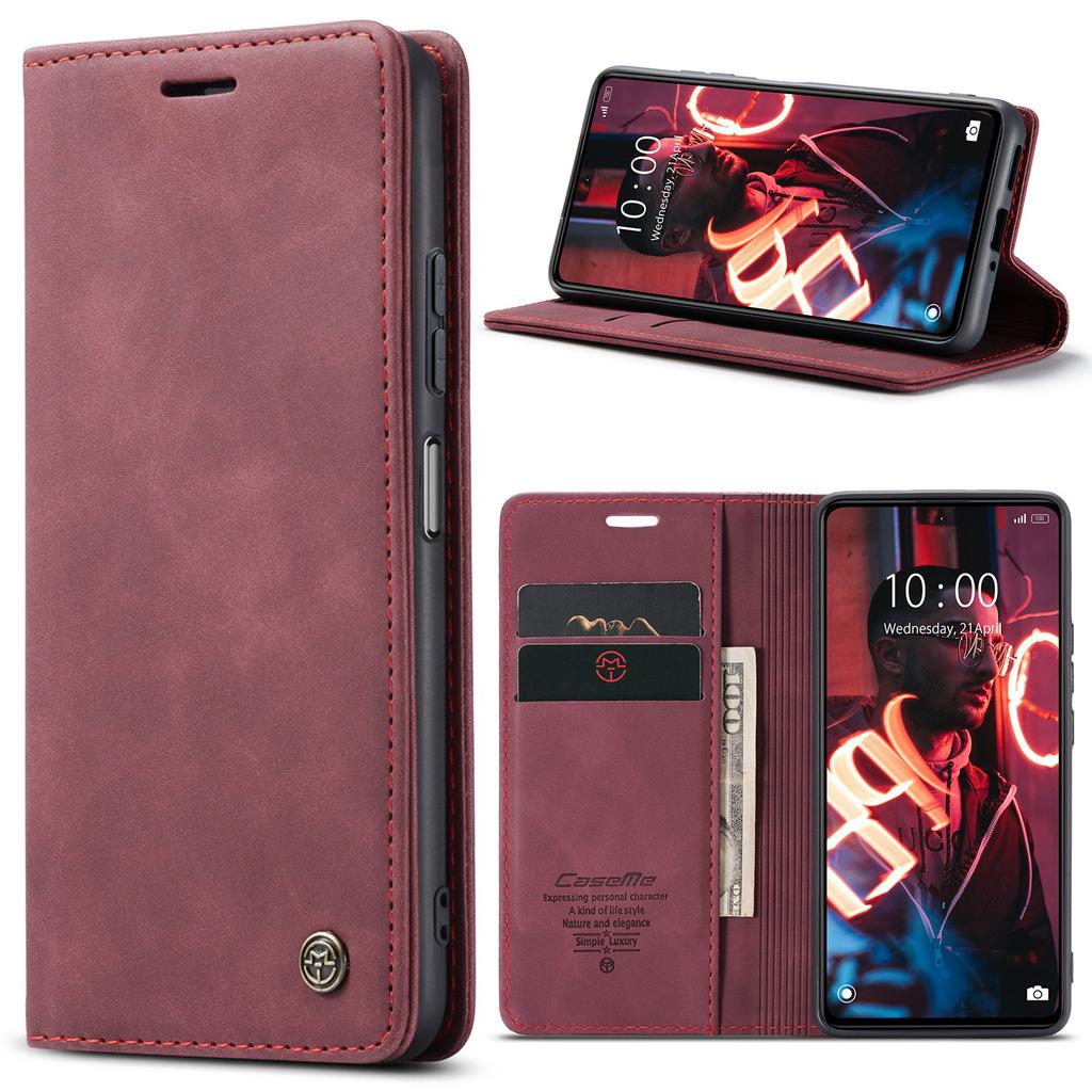 Suitable for Redmi Note 14 phone case, Xiaomi 14 flip phone leather case, Redmi 14C card slot magnetic protective case