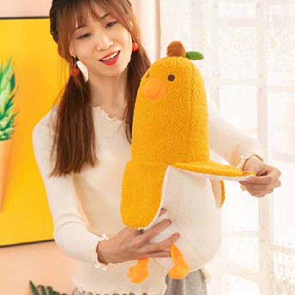 Plush Plants Sofa Cushion Banana Stuffed Toys Duck Plush Doll Stuffed Toys Banana Duck Plush Toy
