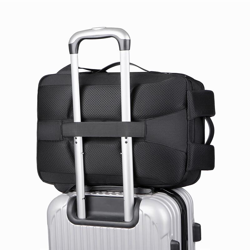 Li Shen Expandable Business Commute Backpack for 15.6-inch Laptops