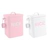 Storage Container for Nut Cereals and Coffee Use Space Saving Pet Food Canister Kitchen Storage Jar with Spoon and Lid