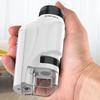*Microscope 60-120x Lab Handheld Microscope Battery Powered Microscope With LED Light Kids Science Microscope