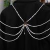 Belt Pearl Waistband Tassel Belly Chain Elegant Multilayer Pearl Waist Chain  Dress Accessories