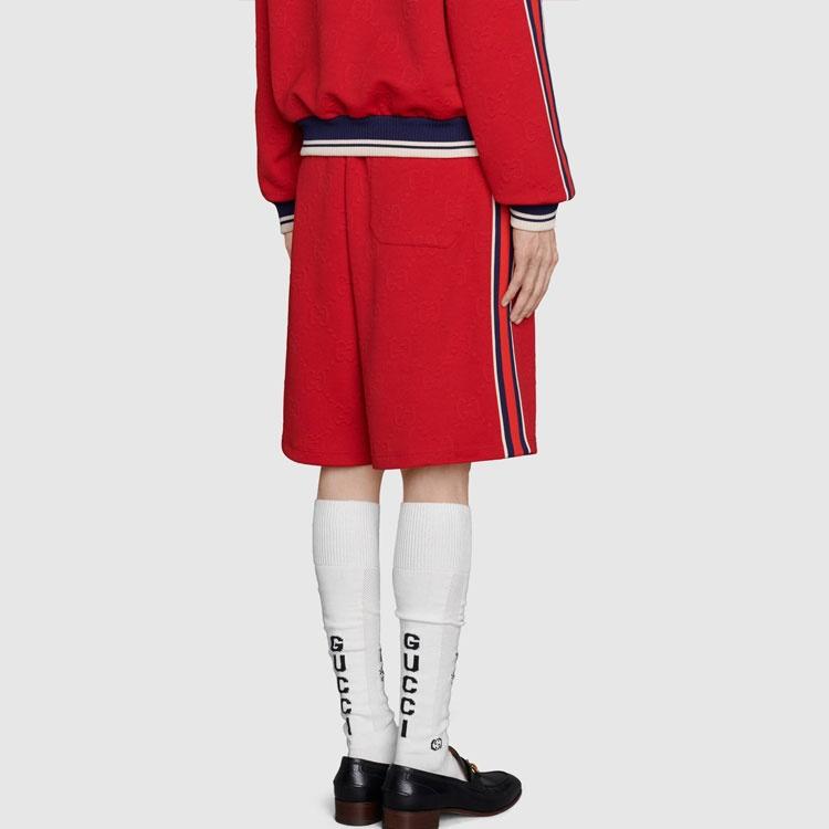 Gucci GG Knitted Shorts 'Red' Men's 662336-XJDEM-6863