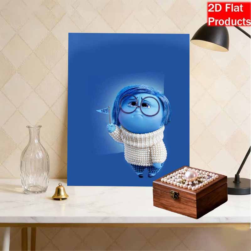Disney Pearl Painting Inside Out Creative Pearl Art Painting 5D DIY Pearl Embroidery Mosaic Cross Stitch Kit Home Decoration Based On Youyou