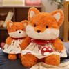 Mushroom Fox Stuffed Animal With Plush Filling For Baby Bedroom Decor