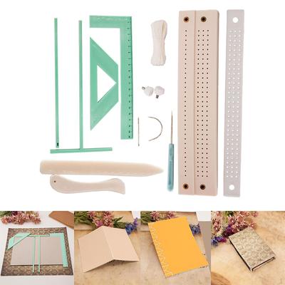Signature Punching Tool Book Binding Kits Sewing Supplies for Journal, Planner, Calender Cover Awl