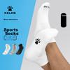 KELME Sport Socken (3 Paare), Sommerliche Schweißabsorbierende Kniehohe Basketballsocken, Badminton Laufen Geruchshemmend Atmungsaktiv Freizeit Socken