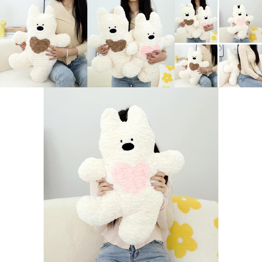 Adorable West Highland White Terrier Plush Pillow Soft Cuddly Toy For Kids