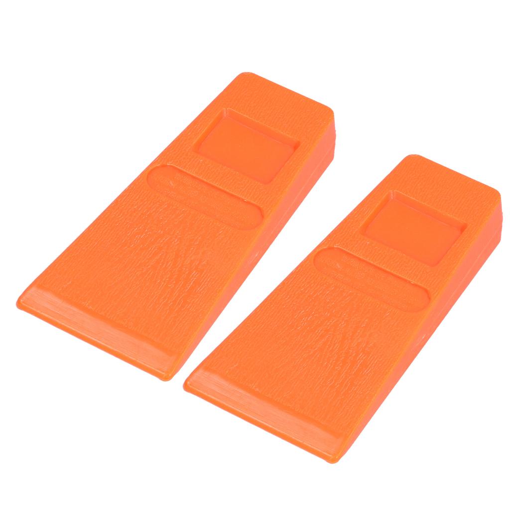 Tree Felling Wedges Safe Effort Saving ABS Plastic Weatherproof Stable Convenient Chainsaw Wedges for Lumbering