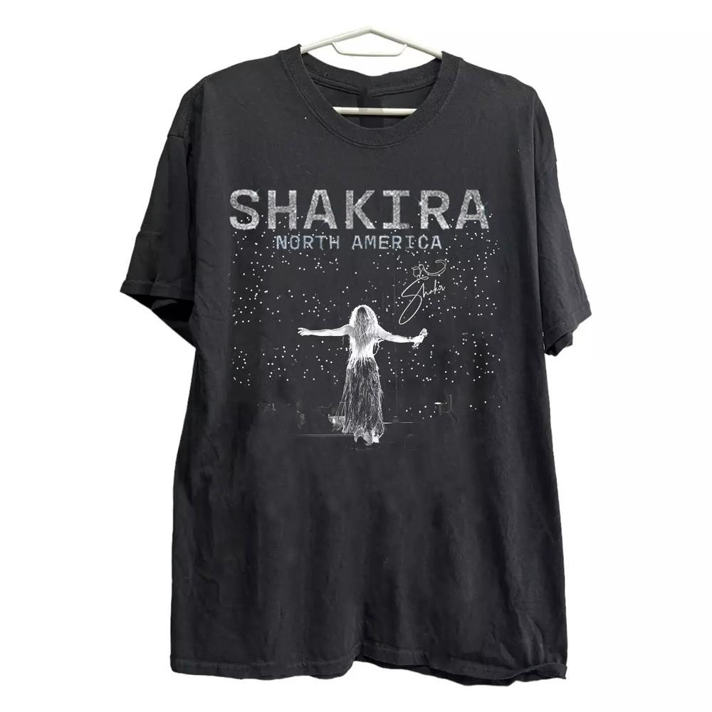

NEW Shakira Tour 2025 Live Collection Gift For Fans to 5XL Black Tshirt 2HRC67 Unisex T-Shirt S