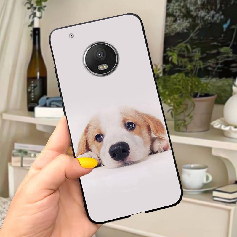 

Case For Motorola Moto G5 Plus Cover XT1684 XT1685 XT1687 XT1686 Funda Cute Cat Phone Case For Moto G5 Plus G5Plus Soft Coque Moto G5 Plus