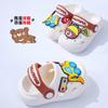 New children's slippers for boys, cute soft-soled indoor home shoes for babies, summer closed-toe anti-slip clogs for girls
