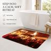Pretty Guy Fawkes Night Floor Mat Cozy Minimalist Flannel Area Rug Anti-Slip Washable Bedroom Living Room Decor