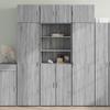 Vidaxl Armadio Alto, Rovere Sonoma Grigio, 70X42,5X185 Cm