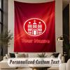 Custom Text Tapestry FC St. Pauli Print Wall Tapestry Indoor Living Room Wall Decor