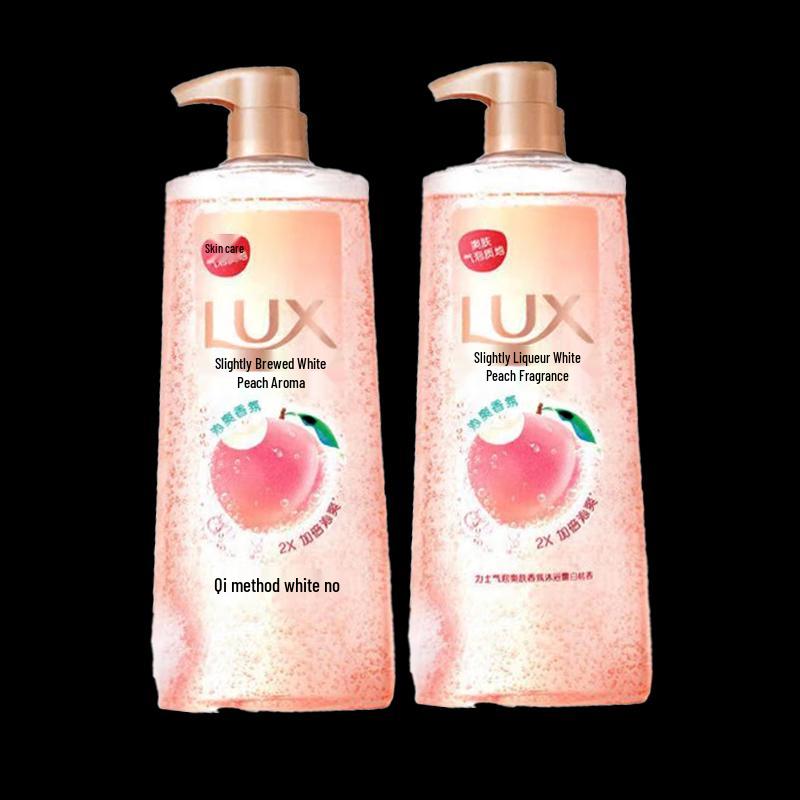 LUX Bubble Refreshing White Peach Scent Shower Gel