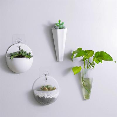Wandvase, schwebende Innenvase, künstlicher Blumenkorb, Wandpflanzer, hängende Vasen, Heimdekoration, Aufbewahrungs-Organizer-Topf