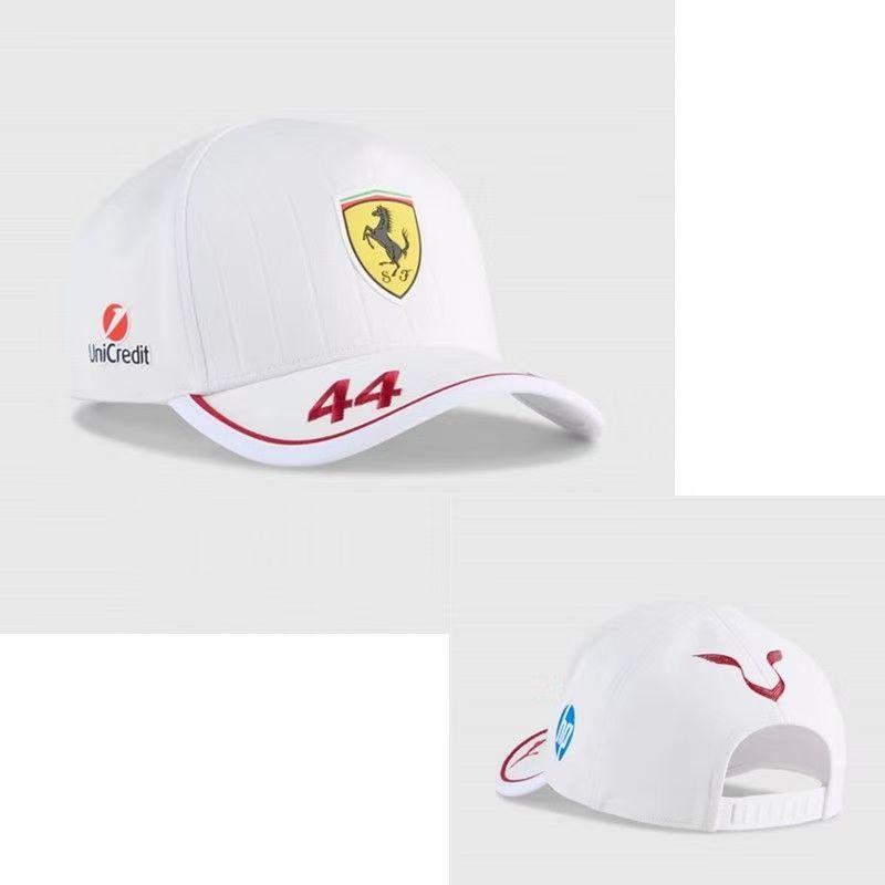 Neue Auto Baseballkappe Outdoor Sommer Sportmütze Bestickt Herren Damen Baseballkappen Für Ferrari SJ 488 812 296 F8 R Zubehör