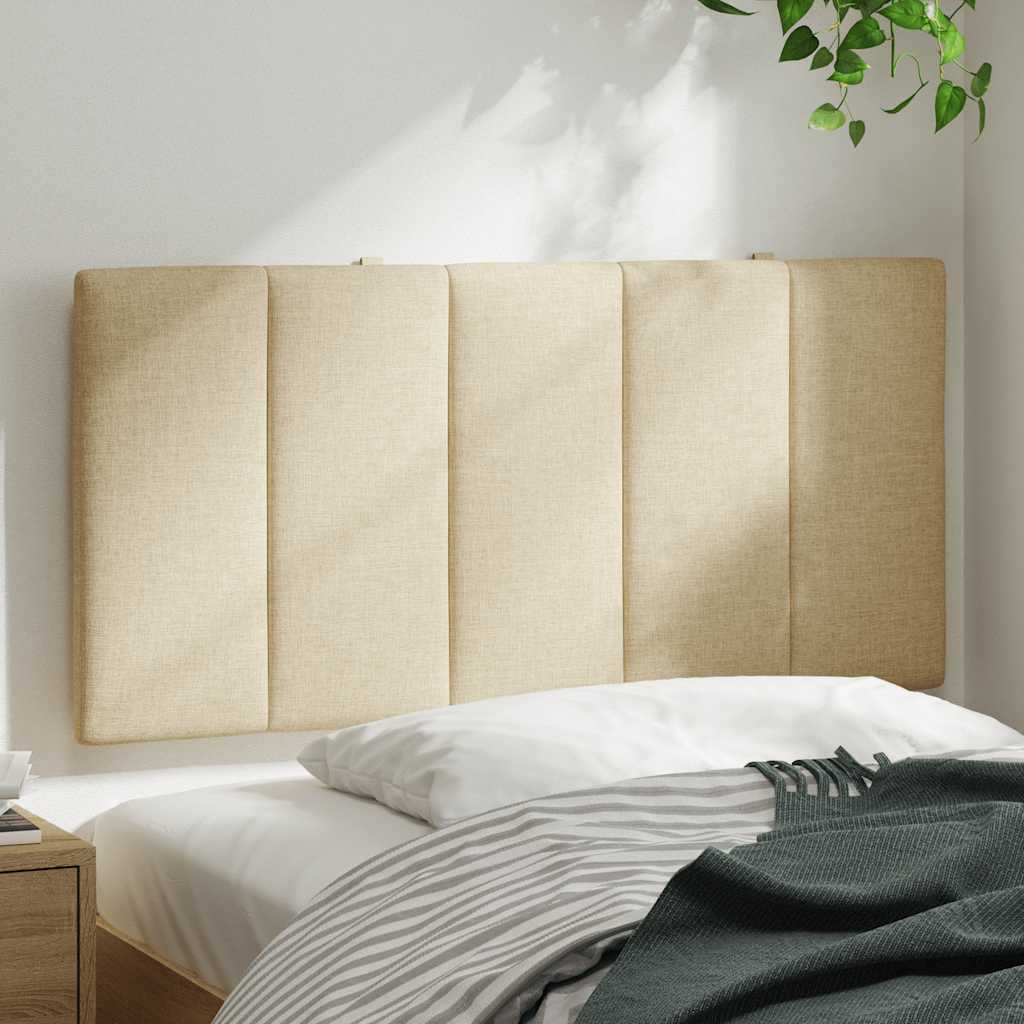 Headboard Cushion Hanko Cream 100 cm Fabric