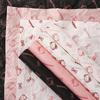 Hello Kitty Wrapping Paper Flower Bouquet Packaging Paper Strap Ribbon Flower Decoration Strap Gift Packaging Paper Accessories