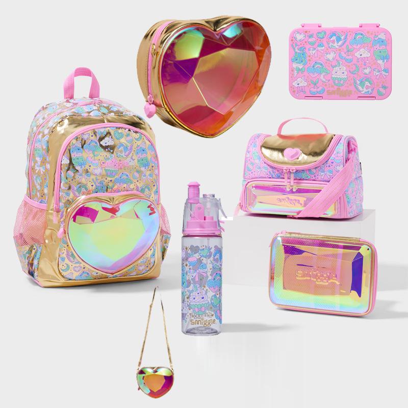 Smiggle Kids Backpack Large Capacity Students Outdoor Casual Daypack