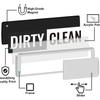 Dishwasher Magnetic Stickers with Scratch Resistant and Dirt Resistant Signs, Suitable for Dishwashers