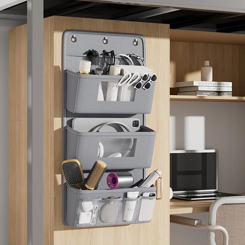 1pc Storage Hanging Bag Wardrobe Hanging Miscellaneous Storage Bag Non Perforated Household Underwear Organizing Storage Bag