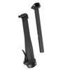 1 Set Folding Bike Stem Quick Release High Strength Carbon Fiber Folding Handlebar Stem for 28.6mm