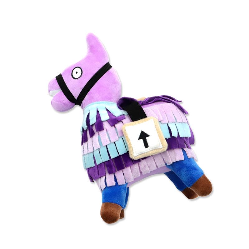 Fortress Alpaca Purple Horse Plush Figure - Night Treasure Game Toy