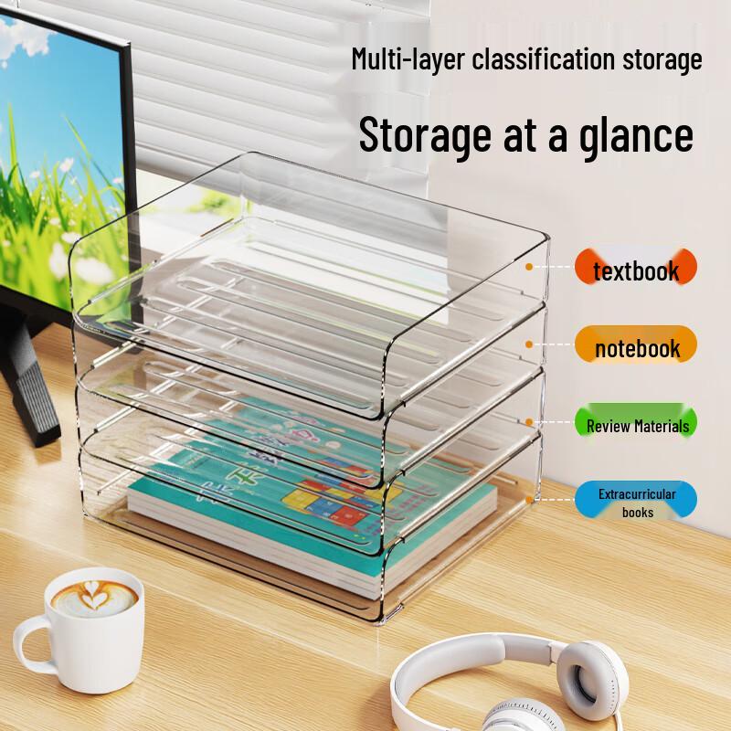 Weijian 4-Tier Desktop Organizer Shelf